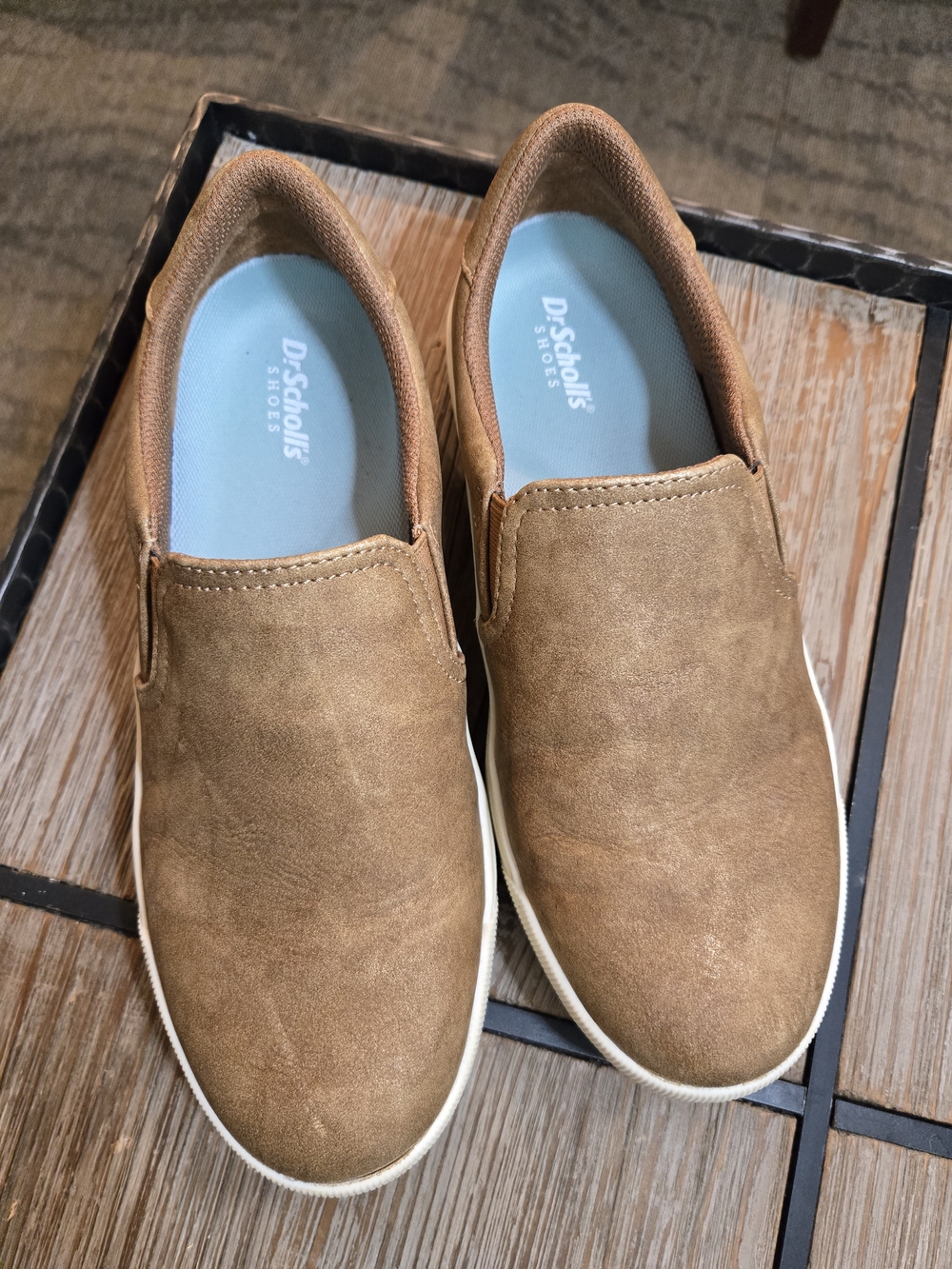 Dr. Scholl's Madison Women's Slip-On Casual Sneakers in Brown